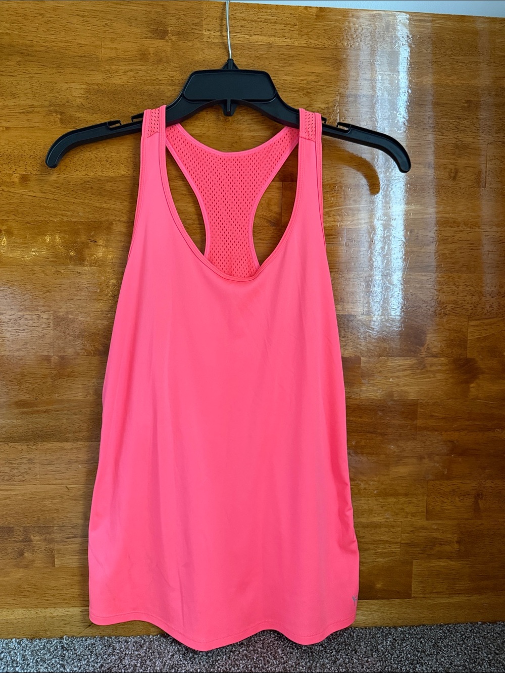 Women's Neon Pink Racerback Active Tank Top